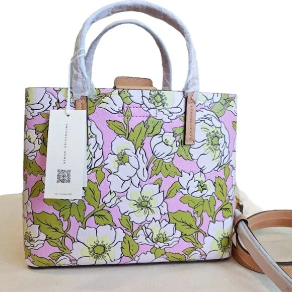 🌸NeW! Tory Burch Blake Printed Small Tote - Picture 3 of 8